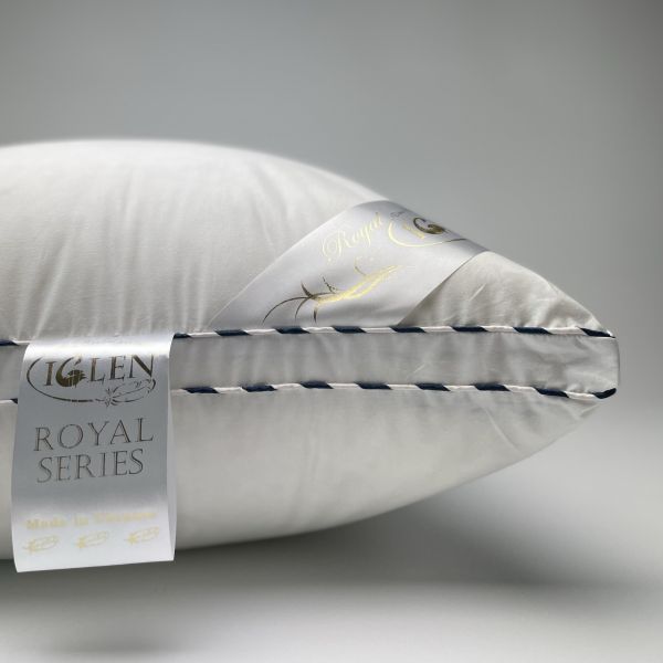 Подушка пухова Royal Series з білим пухом